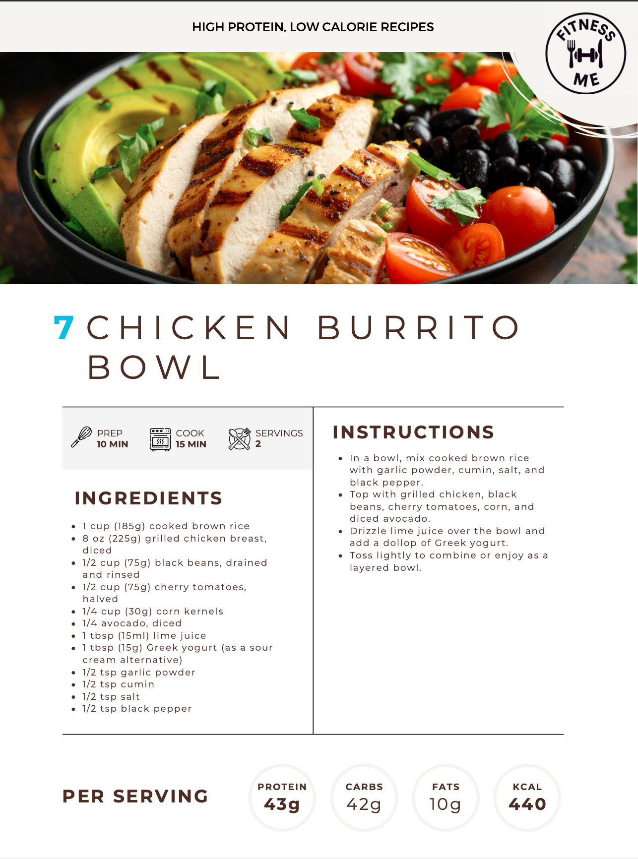 High Protein Cook Book